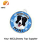 Etiqueta de perro grabada y completada de la insignia del color con Ballchain