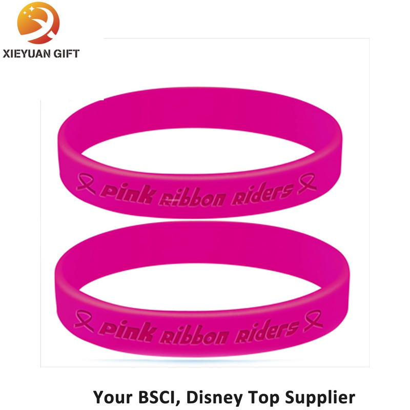 Wristband rosado del deporte de la pulsera de la actividad del reemplazo de dos Wristbands del silicón