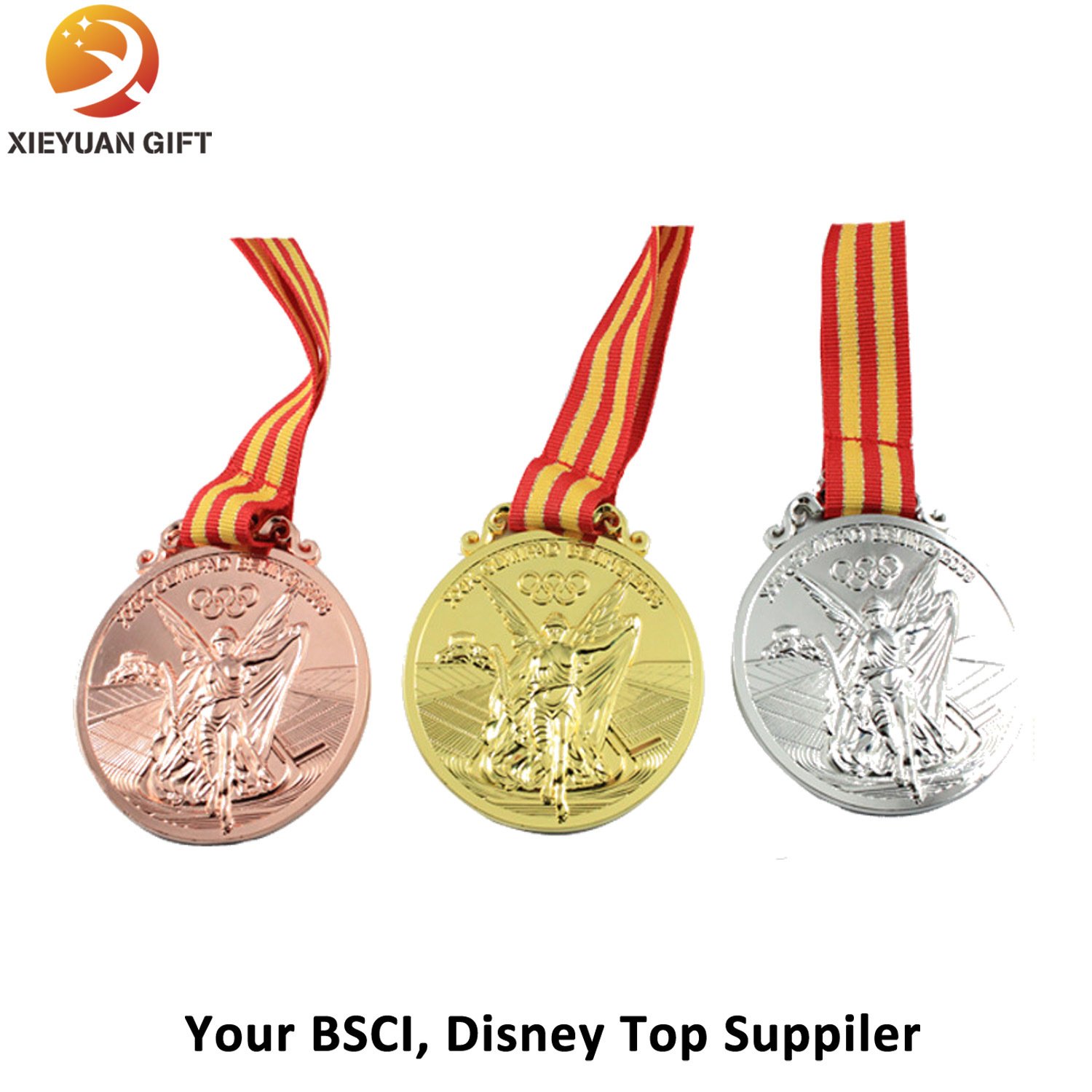 Medalla de encargo del deporte del metal de Suuply de la fábrica de BSCI