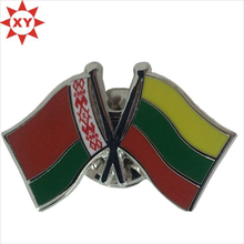 República del Pin plateado metal de la divisa del indicador de Lituania