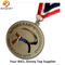Medallas de la gimnasia del chapado en oro para la actividad de los deportes