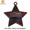 La aduana barata 3D grabó la medalla de la estrella con cobre antiguo