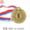 Medalla de encargo del metal del oro del deporte con la cinta libre
