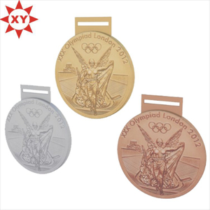 Medallas de Londres del deporte del bastidor de la aleación del cinc para los acontecimientos deportivos
