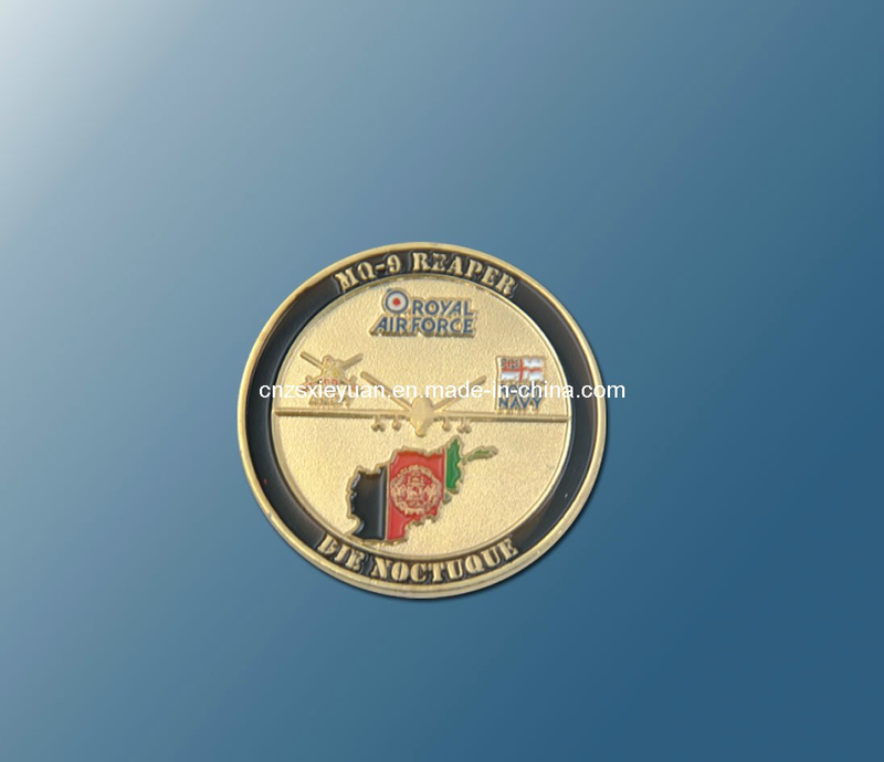 2.o Moneda del recuerdo del metal de la insignia (XY-HZ1029)