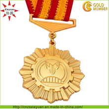 Medalla de cobre del oficial del ejército del metal de la alta calidad