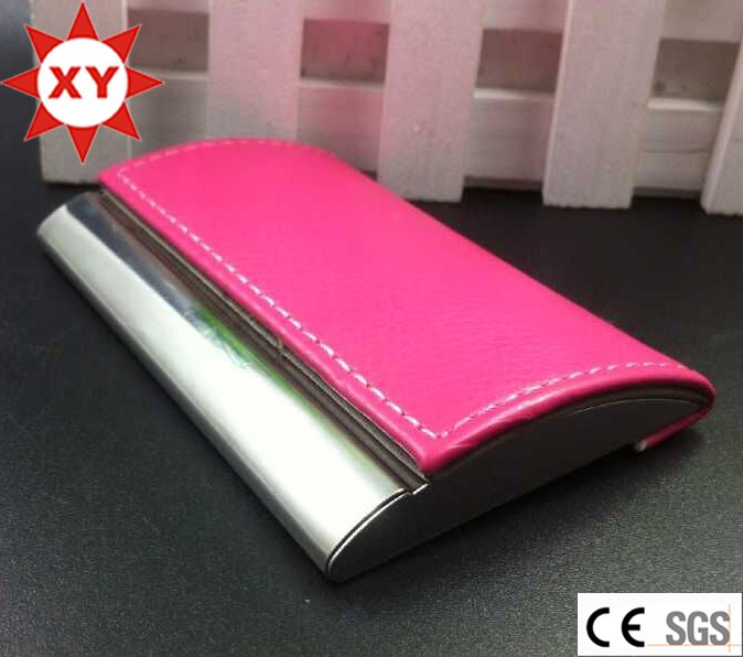 Portatarjetas conocido de la PU del color rosado (XTY-mxl91801)